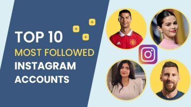 10 Most-followed Instagram Accounts