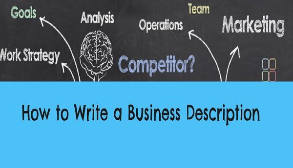 Write well-crafted business description